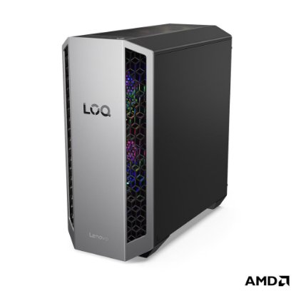 Računalo LENOVO LOQ Tower 91DF007GSC / Ryzen 7 8745HX, 32GB, 1TB SSD, nVidia GeForce RTX 5050, WiFi, bez OS, crno