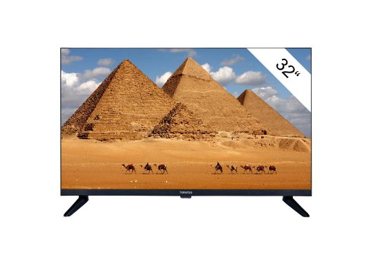 QLED TV 32” TORNADO, HD, Smart TV, WIFI, energetski razred E, crni