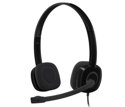 Slušalice LOGITECH H151, crne