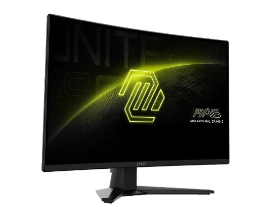 Gaming monitor 27" MSI MAG 274CQF, QHD, VA, 180Hz, 1ms, 300cd/m2, zakrivljeni, crni