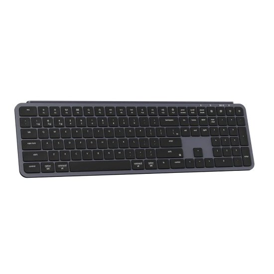Tipkovnica KEYCHRON B6 Pro, bežična, BT, siva