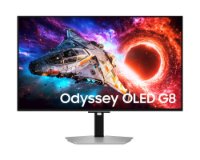Gaming monitor 32" SAMSUNG G80SH Odyssey LS32HG800SUXE, 4K, OLED, 240Hz, 0.03ms, 300cd/m2, sivi