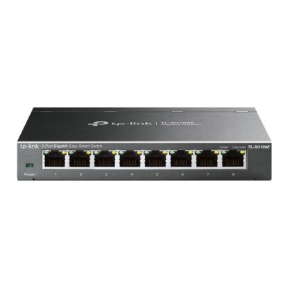 Switch TP-LINK TL-SG108E, 10/100/1000 Mbps, 8-port, metalno kućište