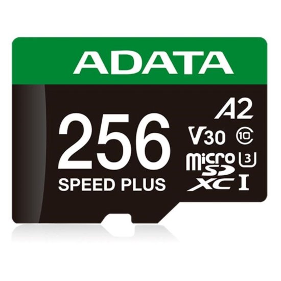 Memorijska kartica ADATA Speed Plus UD256GUI3V30A2SP-RA1, microSDXC 256GB,  Class 10 UHS-I