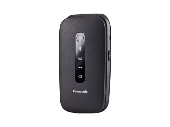 Klasični mobitel PANASONIC KX-TU550EXB, flip, preklopni, crni