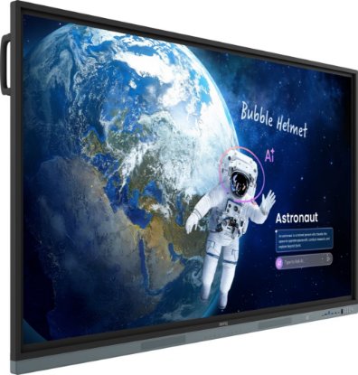 Interaktivni zaslon BENQ RM6505, 65", 4k, 50 Points Touch, crni