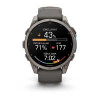 Pametni sat GARMIN Fenix 9, 47mm, AMOLED, multisport, sivi remen