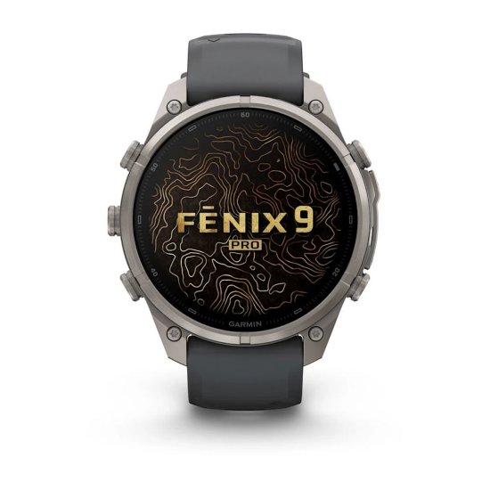 Pametni sat GARMIN Fenix 9 Pro inReach, 47mm, AMOLED, multisport, crni remen