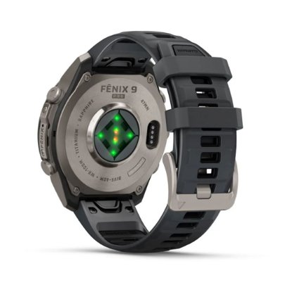 Pametni sat GARMIN Fenix 9 Pro inReach, 47mm, AMOLED, multisport, crni remen