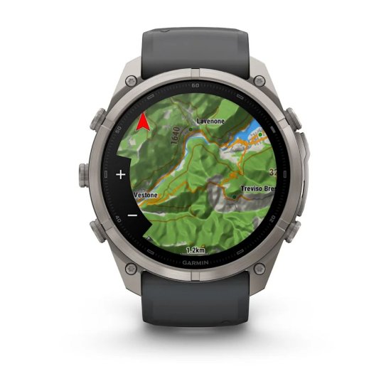 Pametni sat GARMIN Fenix 9 Pro inReach, 51mm, AMOLED, multisport, crni remen