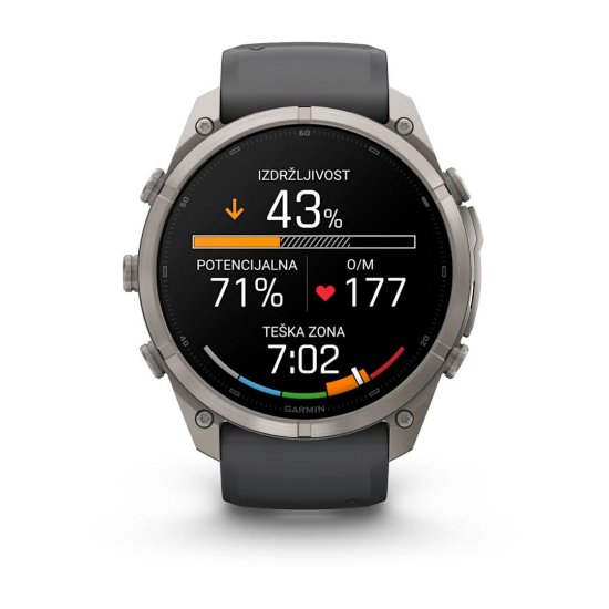 Pametni sat GARMIN Fenix 9 Pro, 51mm, AMOLED, multisport, crni remen