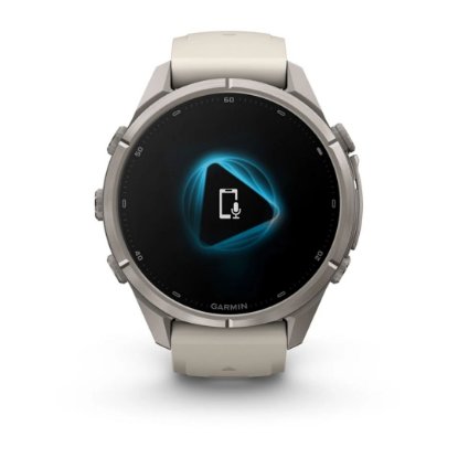 Pametni sat GARMIN Fenix 9 Pro inReach, 43mm, AMOLED, multisport, sivi remen