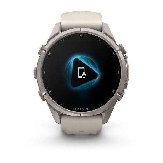 Pametni sat GARMIN Fenix 9 Pro inReach, 43mm, AMOLED, multisport, sivi remen