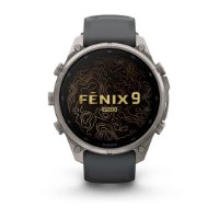 Pametni sat GARMIN Fenix 9 Pro, 47mm, AMOLED, multisport, crni remen