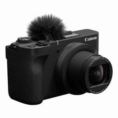 Digitalni fotoaparat CANON Powershot V1 Vlogger Kit, SD Kartica, Tripod Grip, 24 MP, 4K, crni
