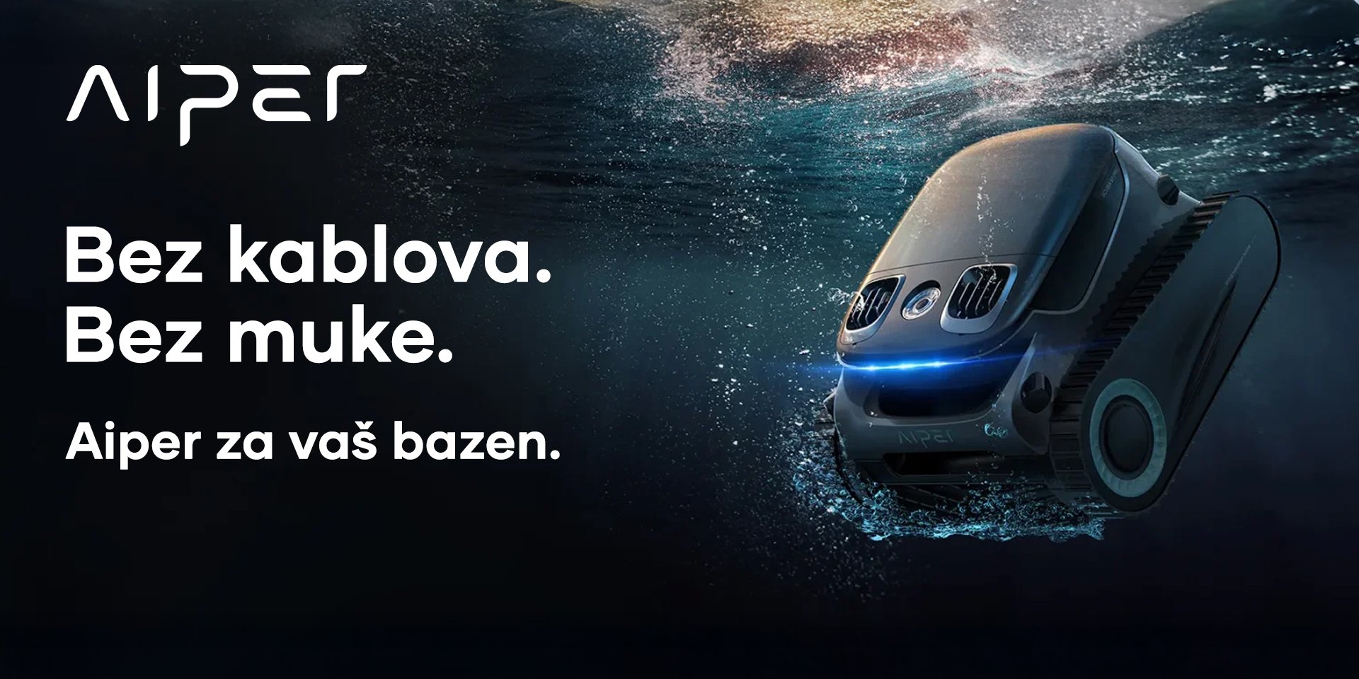 Aiper usisavači za bazen na akciji - rujan