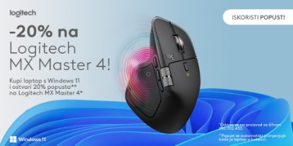 Prikažite detalje za 20% popusta na MX Master 4 uz Windows 11 laptop!
