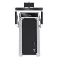 Traka za traka za hodanje i trčanje UREVO, FoldiMix 5L Pro Smart 2-u-1, max brzina 13.4 km/h, duljina trake 120 cm, 120 kg, srebrna