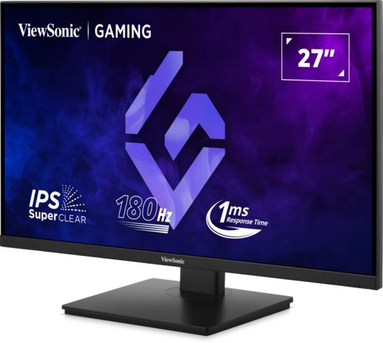 Gaming monitor 27" VIEWSONIC XG27G1, FHD, IPS, 180 Hz, 1ms, 300 cd/m2, crni