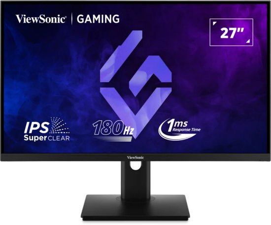 Gaming monitor 27" VIEWSONIC XG27G1, FHD, IPS, 180 Hz, 1ms, 300 cd/m2, crni