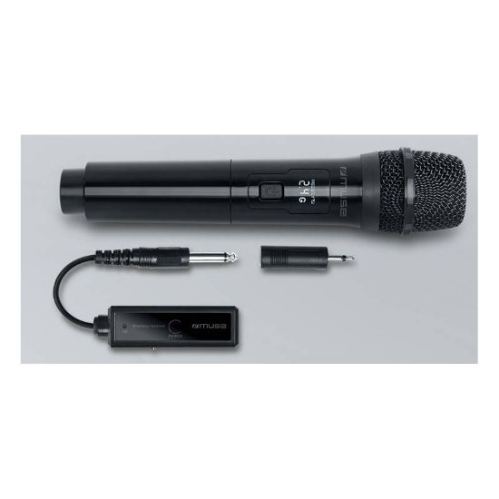 Mikrofon MUSE MC-30 WI, bežični, USB Type-C, crni