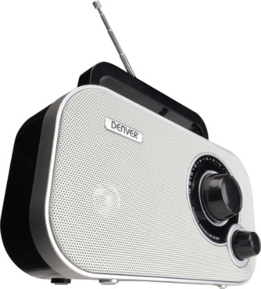 Radio prijemnik DENVER TR-51, FM analog, 1 W, bijela