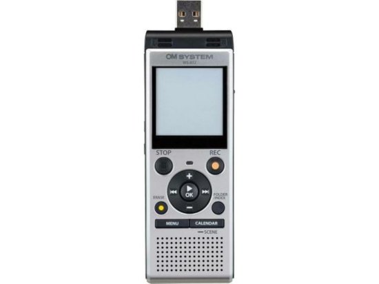 Digitalni diktafon OLYMPUS WS-882, 4 GB, srebrni, ME-52 mikrofon (unidirekcijski), sivi