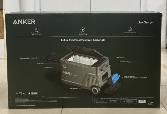OPEN BOX - Prijenosni hladnjak ANKER EverFrost 40, 43L, baterijski