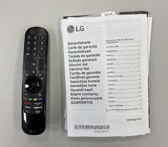 RABLJENI - LED TV 55" LG 55NANO763QA, Smart TV, 4K UHD 3840x2160, DVB-T2/C/S2, HDMI, Wi-Fi, USB, LAN - energetski razred G