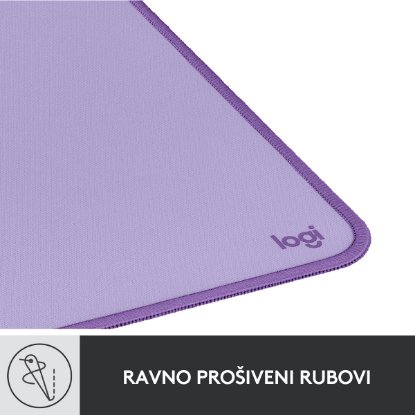 Podloga za miš, LOGITECH Desk Mat Studio, soft, ljubičasta