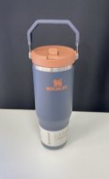 OPEN BOX - Boca STANLEY IceFlow Flip Straw 2.0 Tumbler, 0.89l, siva