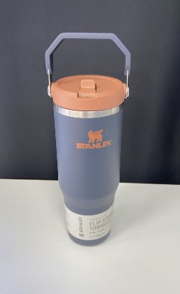 OPEN BOX - Boca STANLEY IceFlow Flip Straw 2.0 Tumbler, 0.89l, siva