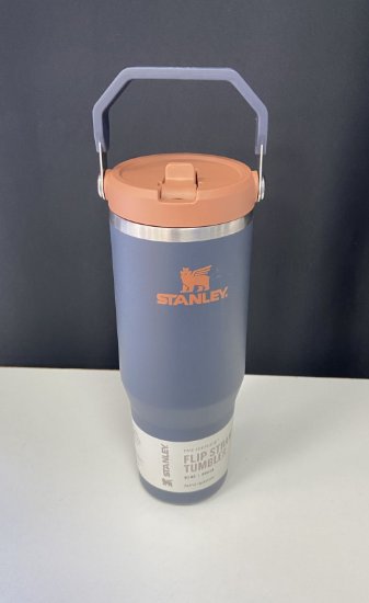 OPEN BOX - Boca STANLEY IceFlow Flip Straw 2.0 Tumbler, 0.89l, siva