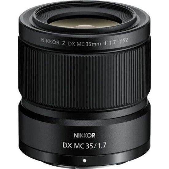 Objektiv NIKON Z DX 35mm f/1.7 Macro, 35mm, f/1.7, Z-mount, 52mm navoj filter, 8 elemenata u 7 grupa, maksimalno povećanje 1:1.5