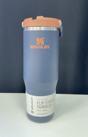 OPEN BOX - Boca STANLEY IceFlow Flip Straw 2.0 Tumbler, 0.89l, siva