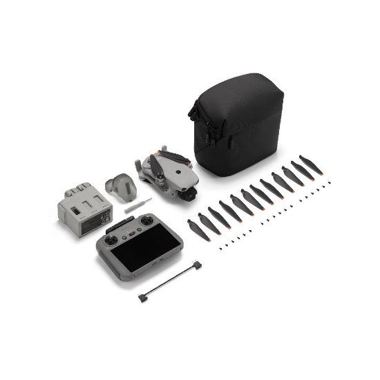 Dron DJI Lito X1 Fly More Combo Plus (DJI RC 2), 4K UHD kamera, 3-axis gimbal, vrijeme leta do 36min, upravljanje daljinskim upravljačem, sivi