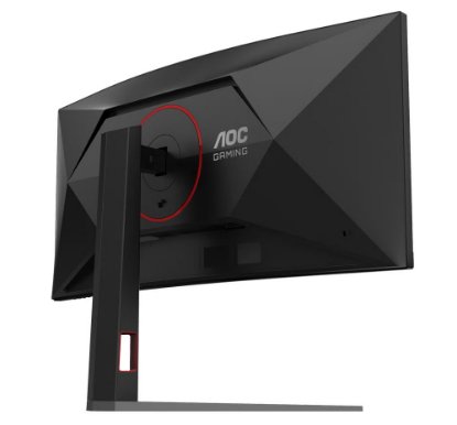 Gaming monitor 34" AOC CU34G4, UWQHD, VA, 180Hz, 1ms, 300cd/m2, FreeSync, zakrivljeni, crni