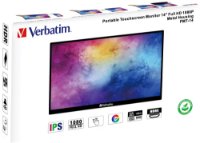 Prijenosni monitor 14" VERBATIM PMT-14, FHD, IPS, 60Hz, 10ms, zvučnici, crni