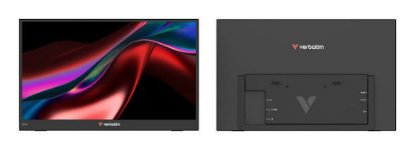 Prijenosni monitor 14" VERBATIM Light 32400, FHD, IPS, 60Hz, 10ms, zvučnici, crn