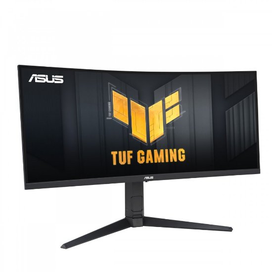 Gaming monitor 34" ASUS TUF Gaming VG34VQL3A,UWQHD, VA, 180Hz, 1ms, 400cd/m2, FreeSync, zakrivljeni, zvučnici, crni