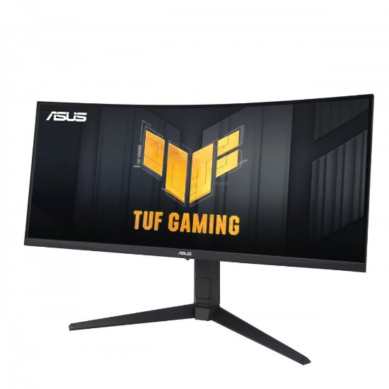 Gaming monitor 34" ASUS TUF Gaming VG34VQL3A,UWQHD, VA, 180Hz, 1ms, 400cd/m2, FreeSync, zakrivljeni, zvučnici, crni