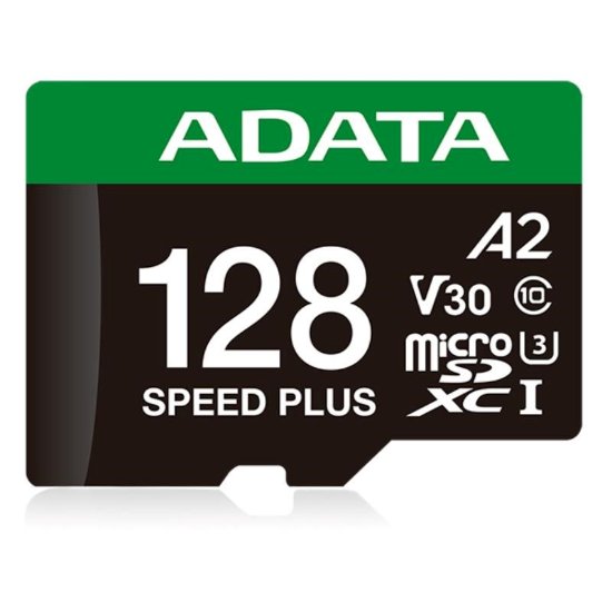 Memorijska kartica ADATA UD128GUI3V30A2SP-RA1, microSDXC, 128GB, U3 Class 10 UHS-I