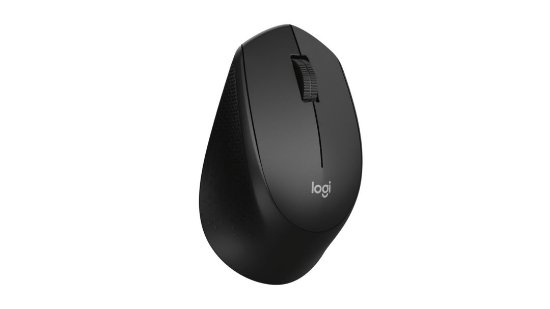 Miš LOGITECH M330 Silent Plus, optički, 1000dpi, bežični, crni, USB