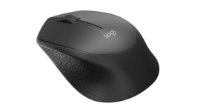 Miš LOGITECH M330 Silent Plus, optički, 1000dpi, bežični, crni, USB