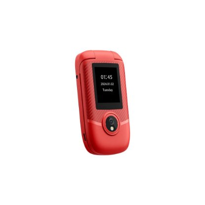 Klasični mobitel BLACKVIEW N2000, Flip, Dual SIM, crveni