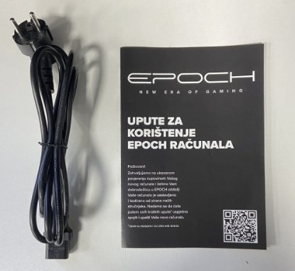 RABLJENI - Računalo EPOCH Amalthea / Core i5 12400F, 16GB DDR4, 1TB SSD NVMe, nVidia GeForce RTX 3050 6GB, Windows 11, crno