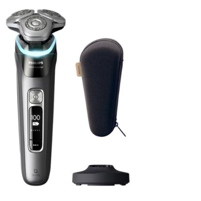 Aparat za brijanje PHILIPS XP9202/10 SkinIQ Pro i9000 Prestige Ultra, za mokro i suho brijanje, srebrno/sivo