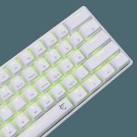 Tipkovnica WHITE SHARK GK-004221 Shinobi-2, RGB, mehanička, plavi switch, US, bijela