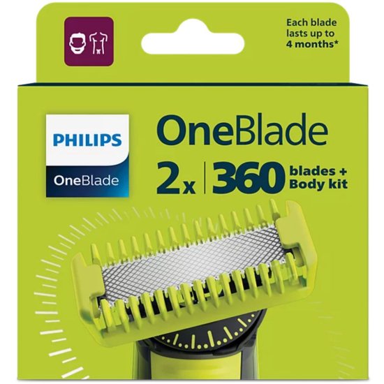 Zamjenske oštrice PHILIPS QP624/50, 2 kom