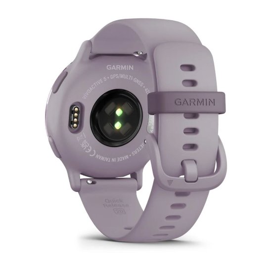 Pametni sat GARMIN Vivoactive 5, senzor otkucaja, GPS, ljubičasti/ljubičasti remen
